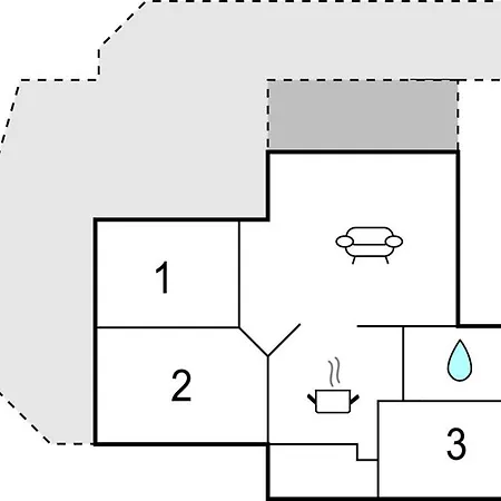 Σπίτι διακοπών 3 Bedroom In *